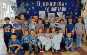 II Niebieska Olimpiada Sportowa w Przedszkolu nr 6